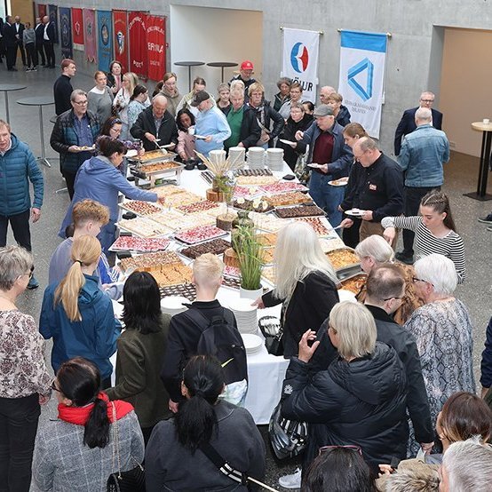 1. maí 2025 - Hátíðardagskrá verkalýðsfélaganna í Hofi. Mynd: Þorgeir Baldursson