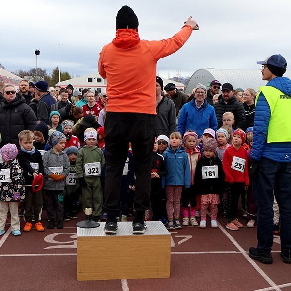 1. maí hlaup Ungmennafélags Akureyrar 2025. Mynd: Skapti Hallgrímsson