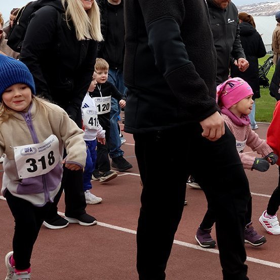 1. maí hlaup Ungmennafélags Akureyrar 2025. Mynd: Skapti Hallgrímsson