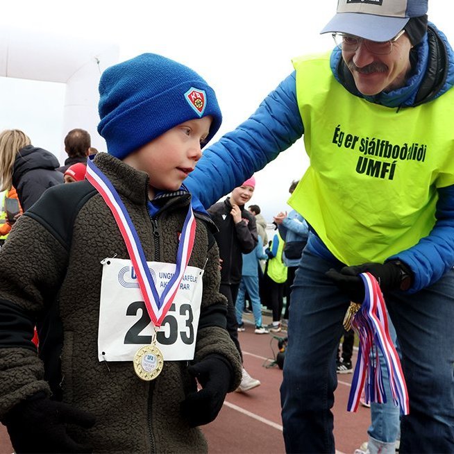 1. maí hlaup Ungmennafélags Akureyrar 2025. Mynd: Skapti Hallgrímsson