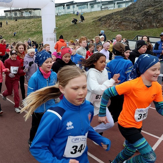 1. maí hlaup Ungmennafélags Akureyrar 2025. Mynd: Skapti Hallgrímsson