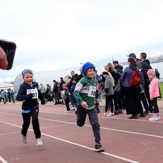 1. maí hlaup Ungmennafélags Akureyrar 2025. Mynd: Skapti Hallgrímsson