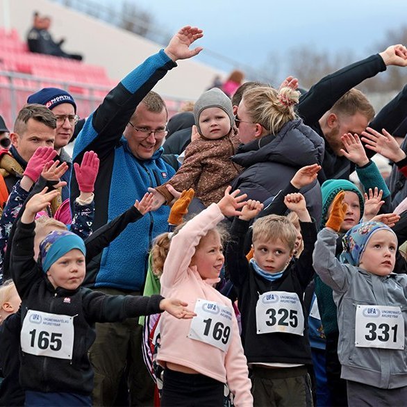 1. maí hlaup Ungmennafélags Akureyrar 2025. Mynd: Skapti Hallgrímsson