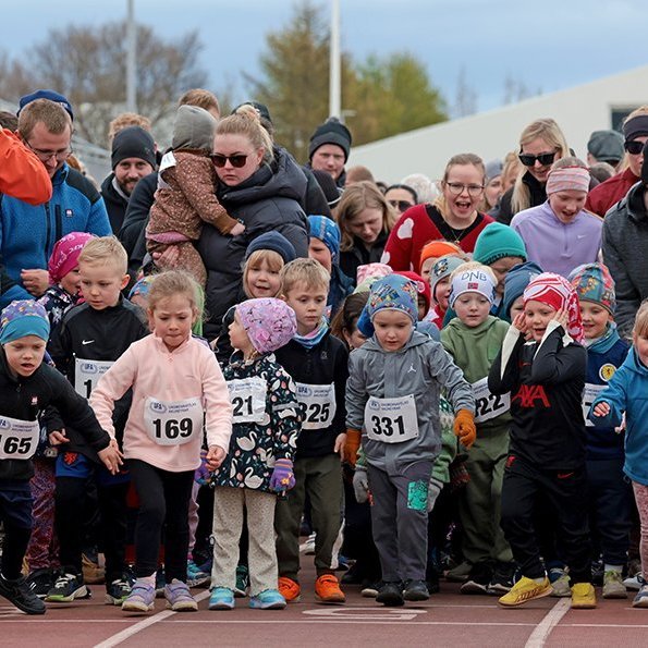 1. maí hlaup Ungmennafélags Akureyrar 2025. Mynd: Skapti Hallgrímsson