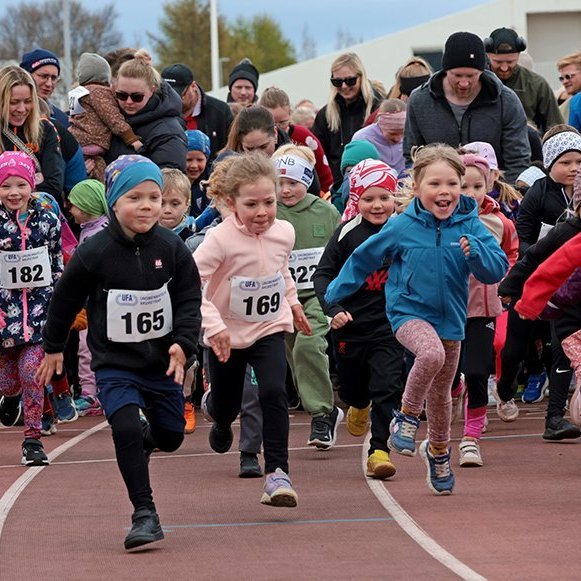 1. maí hlaup Ungmennafélags Akureyrar 2025. Mynd: Skapti Hallgrímsson