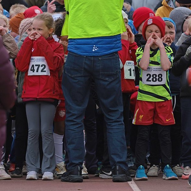 1. maí hlaup Ungmennafélags Akureyrar 2025. Mynd: Skapti Hallgrímsson