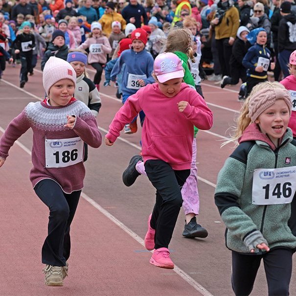 1. maí hlaup Ungmennafélags Akureyrar 2025. Mynd: Skapti Hallgrímsson