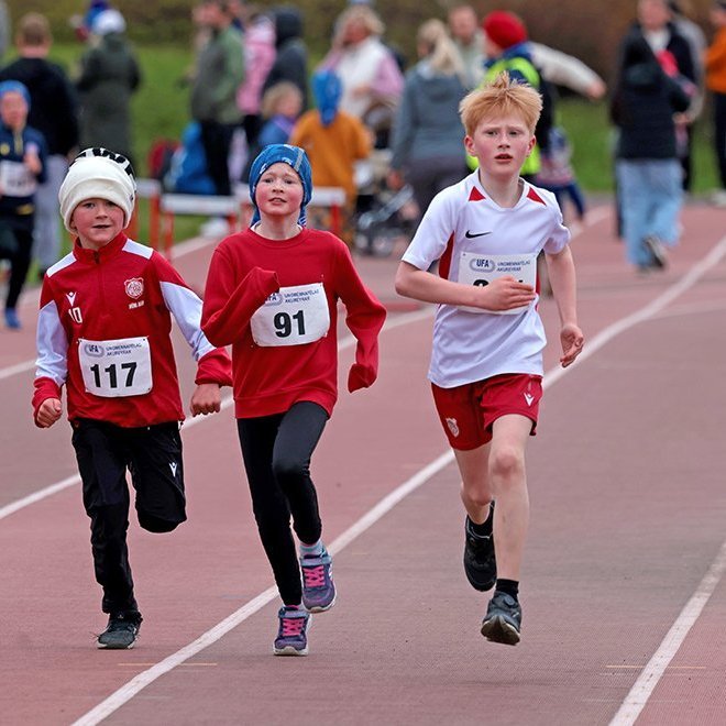 1. maí hlaup Ungmennafélags Akureyrar 2025. Mynd: Skapti Hallgrímsson