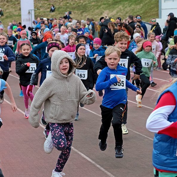 1. maí hlaup Ungmennafélags Akureyrar 2025. Mynd: Skapti Hallgrímsson