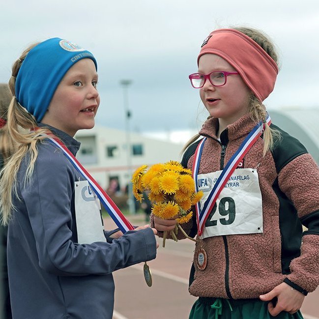 1. maí hlaup Ungmennafélags Akureyrar 2025. Mynd: Skapti Hallgrímsson