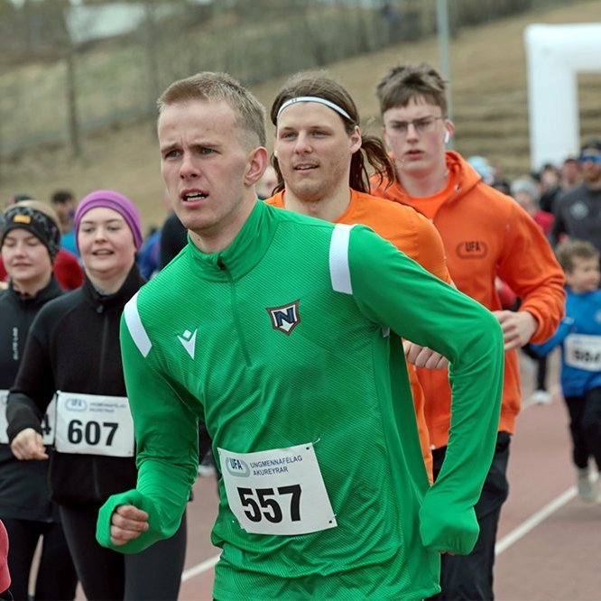 1. maí hlaup Ungmennafélags Akureyrar 2025. Mynd: Skapti Hallgrímsson