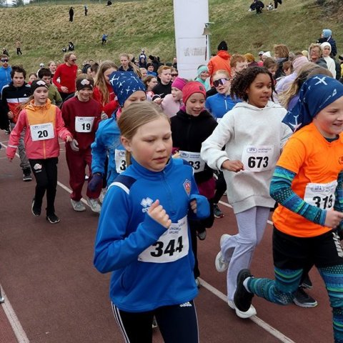 1. maí hlaup Ungmennafélags Akureyrar 2025. Mynd: Skapti Hallgrímssong