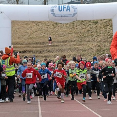 1. maí hlaup Ungmennafélags Akureyrar 2025. Mynd: Skapti Hallgrímsson