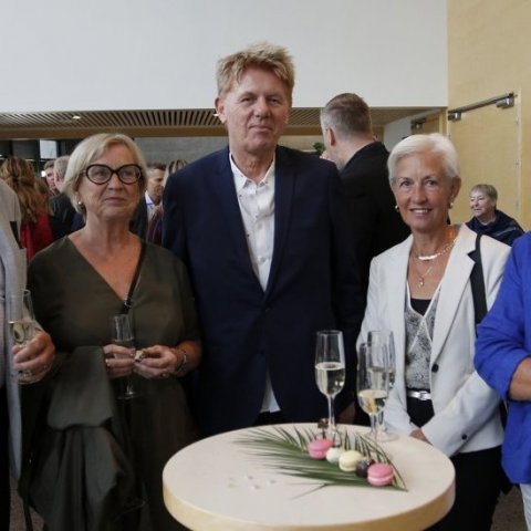 Gestur Einar Jónasson, Saga Jónsdóttir, Jakob Frímann Magnússon, Elsa Björnsdóttir og Sunna Borg.