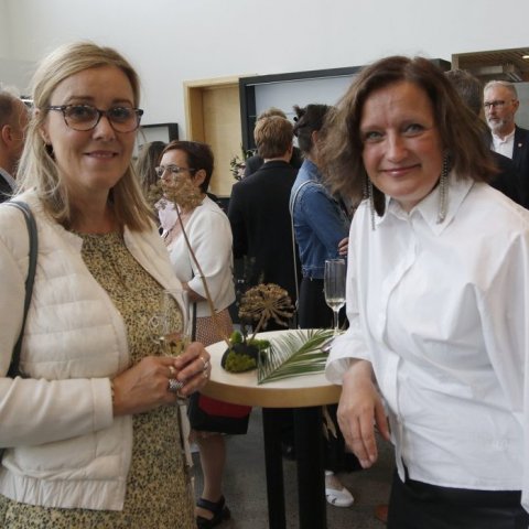 Sigrún Björk Jakobsdóttir og Marta Nordal.