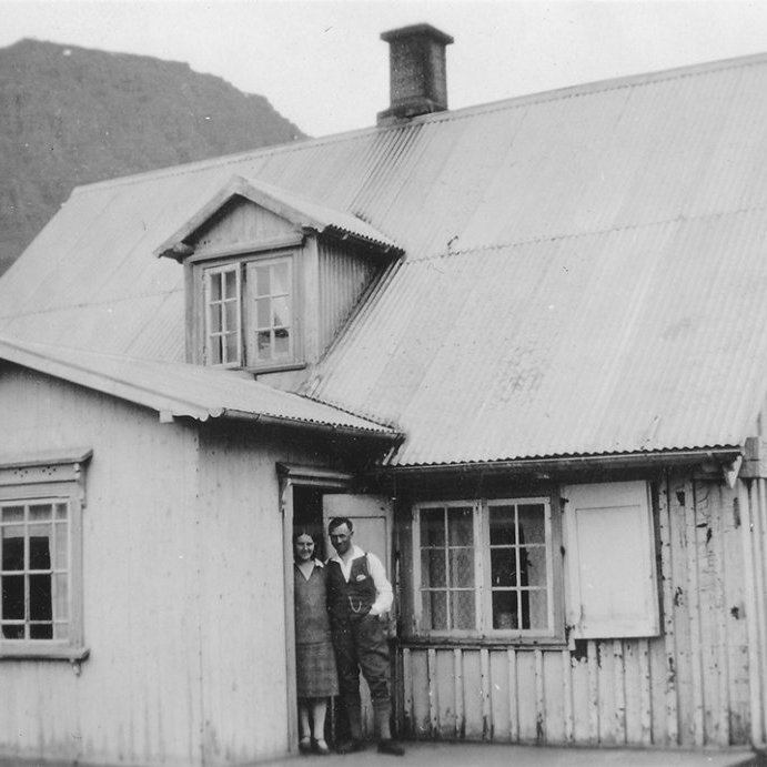 Faktorshúsið í Neðstakaupstað á Ísafirði. - Minjasafnið á Akureyri / album-352-43