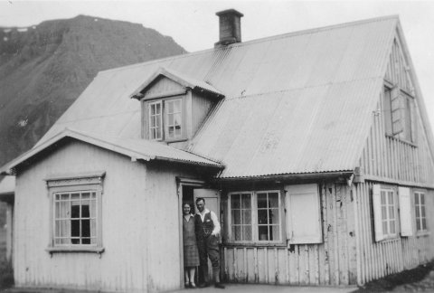 Faktorshúsið í Neðstakaupstað á Ísafirði. - Minjasafnið á Akureyri / album-352-43