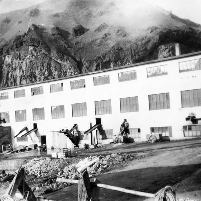 Þetta er Hraðfrystihús Vestmannaeyja / m-stae1-15913 frá Minjasafninu á Akureyri