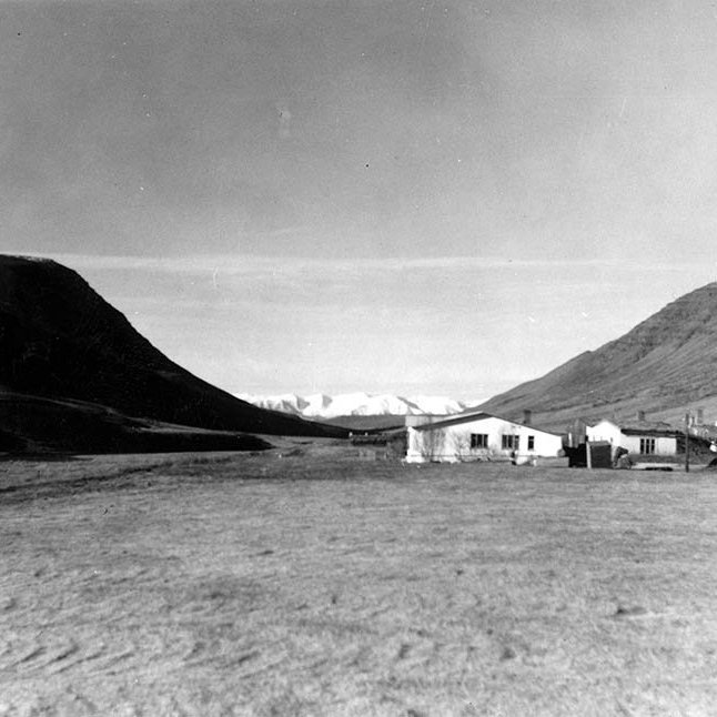 Þetta er bærinn Þverá í Dalsmynni, í Suður-Þingeyjarsýslu. - / m-stae2-1320 frá Minjasafninu á Akureyri