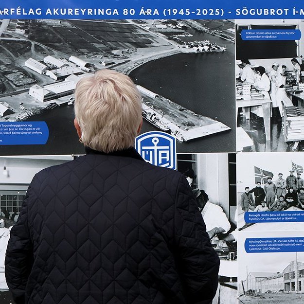 Opið hús á 80 ára afmæli ÚA - Mynd: Skapti Hallgrímsson