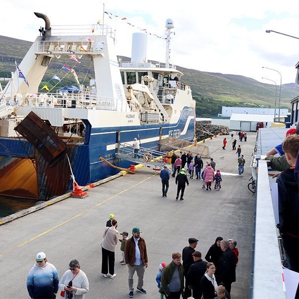 Opið hús á 80 ára afmæli ÚA - Mynd: Skapti Hallgrímsson