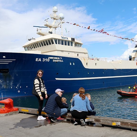 Opið hús á 80 ára afmæli ÚA - Mynd: Skapti Hallgrímsson