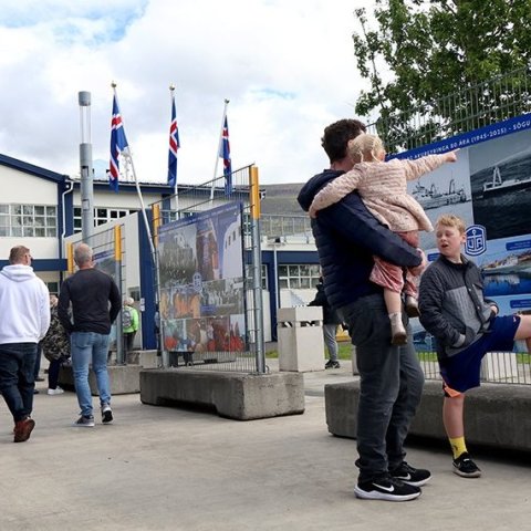 Opið hús á 80 ára afmæli ÚA - Mynd: Skapti Hallgrímsson