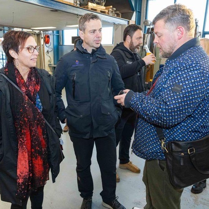 Fyrsta flug easyJet til Akureyrar. Ljósmynd: Markaðsstofa Norðurlands