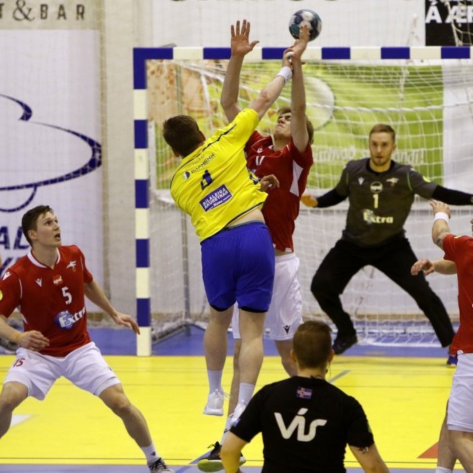 KA - Valur 27:27, Íslandsmótið í handbolta 18. febrúar 2021 í KA-heimilinu. Ljósmynd: Skapti Hallgrímsson.