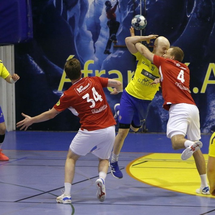 KA - Valur 27:27, Íslandsmótið í handbolta 18. febrúar 2021 í KA-heimilinu. Ljósmynd: Skapti Hallgrímsson.