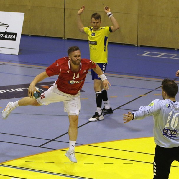 KA - Valur 27:27, Íslandsmótið í handbolta 18. febrúar 2021 í KA-heimilinu. Ljósmynd: Skapti Hallgrímsson.