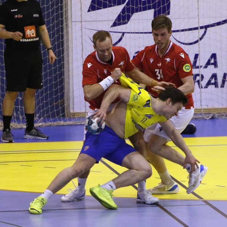 KA - Valur 27:27, Íslandsmótið í handbolta 18. febrúar 2021 í KA-heimilinu. Ljósmynd: Skapti Hallgrímsson.