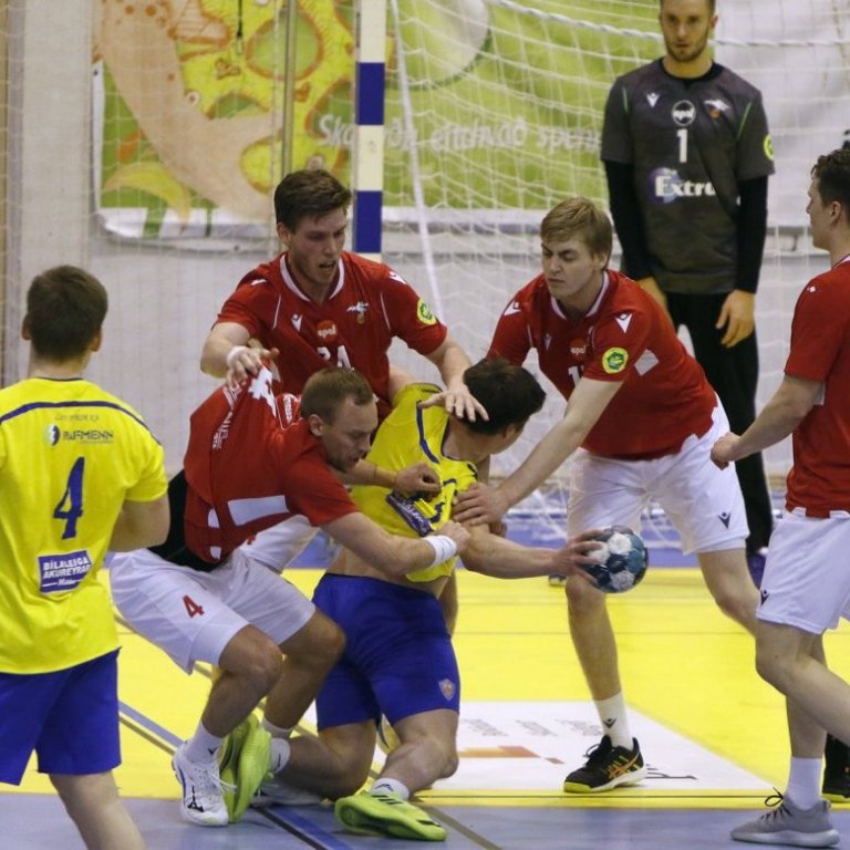 KA - Valur 27:27, Íslandsmótið í handbolta 18. febrúar 2021 í KA-heimilinu. Ljósmynd: Skapti Hallgrímsson.