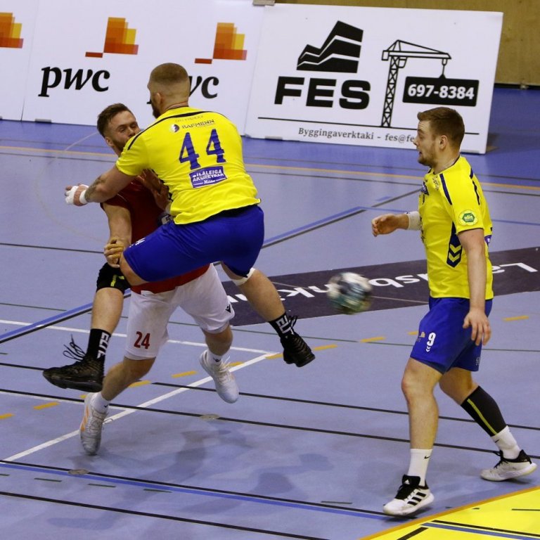 KA - Valur 27:27, Íslandsmótið í handbolta 18. febrúar 2021 í KA-heimilinu. Ljósmynd: Skapti Hallgrímsson.