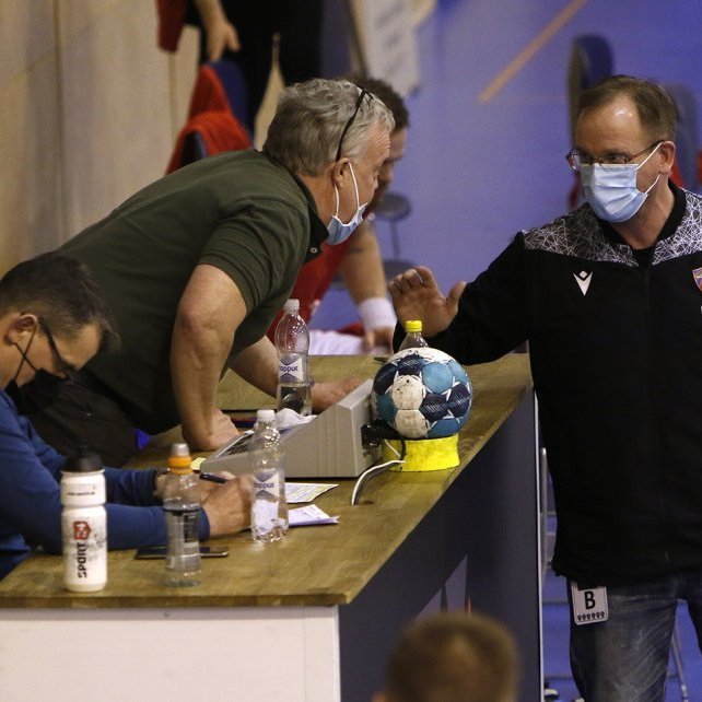 KA - Valur 27:27, Íslandsmótið í handbolta 18. febrúar 2021 í KA-heimilinu. Ljósmynd: Skapti Hallgrímsson.