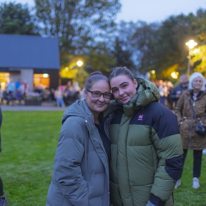 Akureyrarvaka 2025 - Setningarathöfnin Rökkurró í Lystigarðinum á afmælisdegi Akureyrarbæjar, föstudagskvöldið 29. ágúst. Mynd: Hilmar Friðjónsson