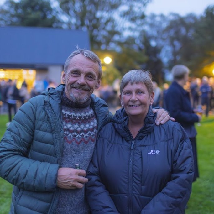 Akureyrarvaka 2025 - Setningarathöfnin Rökkurró í Lystigarðinum á afmælisdegi Akureyrarbæjar, föstudagskvöldið 29. ágúst. Mynd: Hilmar Friðjónsson