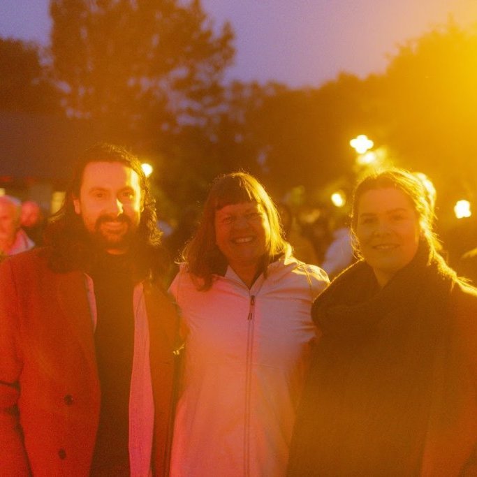 Akureyrarvaka 2025 - Setningarathöfnin Rökkurró í Lystigarðinum á afmælisdegi Akureyrarbæjar, föstudagskvöldið 29. ágúst. Mynd: Hilmar Friðjónsson