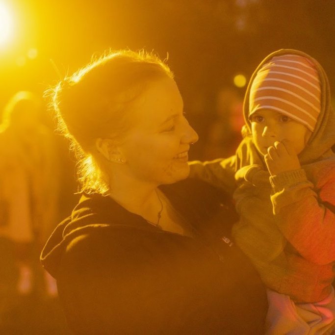 Akureyrarvaka 2025 - Setningarathöfnin Rökkurró í Lystigarðinum á afmælisdegi Akureyrarbæjar, föstudagskvöldið 29. ágúst. Mynd: Hilmar Friðjónsson