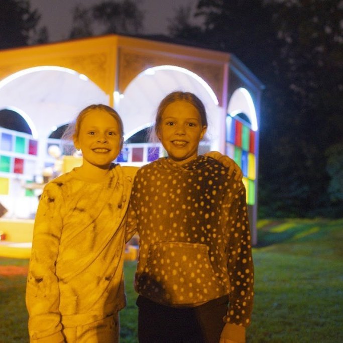 Akureyrarvaka 2025 - Setningarathöfnin Rökkurró í Lystigarðinum á afmælisdegi Akureyrarbæjar, föstudagskvöldið 29. ágúst. Mynd: Hilmar Friðjónsson