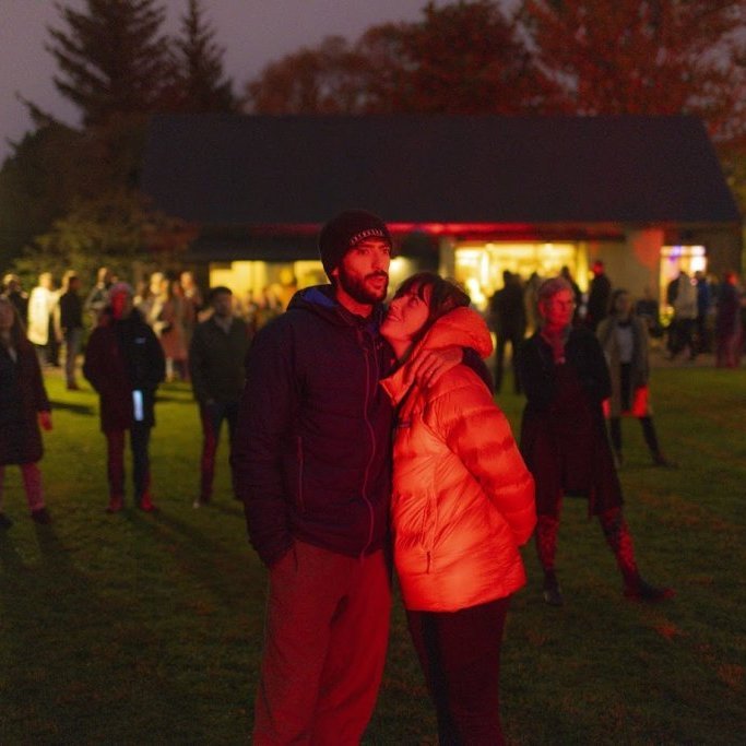 Akureyrarvaka 2025 - Setningarathöfnin Rökkurró í Lystigarðinum á afmælisdegi Akureyrarbæjar, föstudagskvöldið 29. ágúst. Mynd: Hilmar Friðjónsson