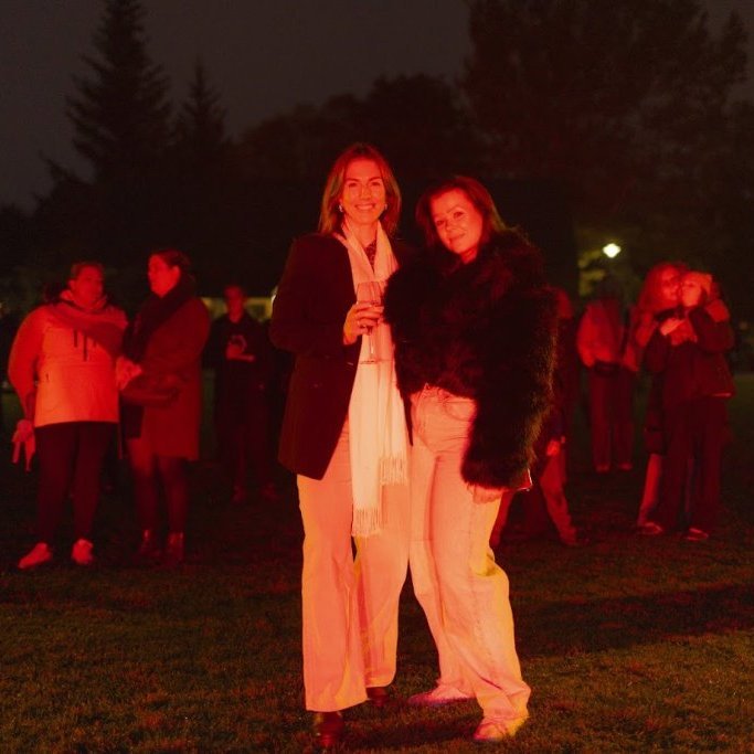 Akureyrarvaka 2025 - Setningarathöfnin Rökkurró í Lystigarðinum á afmælisdegi Akureyrarbæjar, föstudagskvöldið 29. ágúst. Mynd: Hilmar Friðjónsson