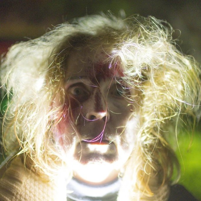 Akureyrarvaka 2025 - Draugaslóð á Hamarkotstúni á föstudagskvöldi. Mynd: Hilmar Friðjónsson