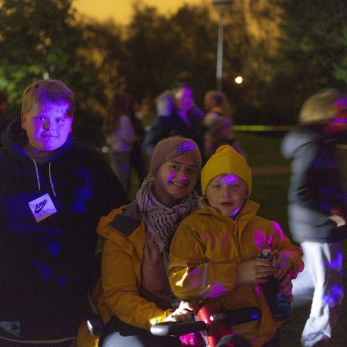 Akureyrarvaka 2025 - Setningarathöfnin Rökkurró í Lystigarðinum á afmælisdegi Akureyrarbæjar, föstudagskvöldið 29. ágúst. Mynd: Hilmar Friðjónsson