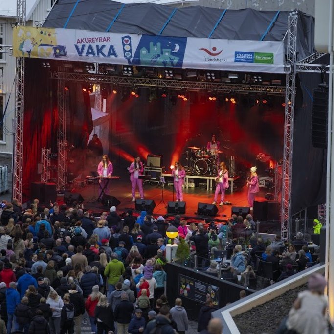 Akureyrarvaka 2025 - Lokaatriðið, stórtónleikar í Listagilinu á laugardagskvöldi. Mynd: Hilmar Friðjónsson