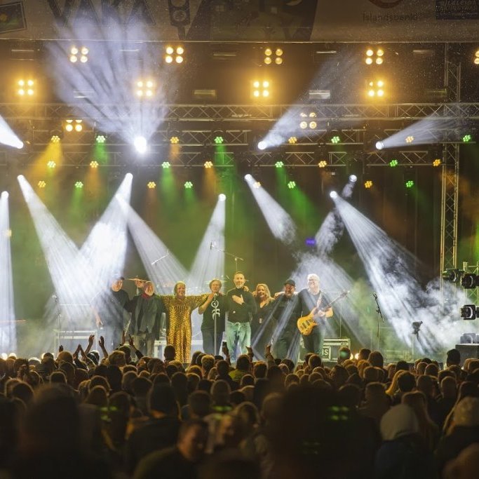 Akureyrarvaka 2025 - Lokaatriðið, stórtónleikar í Listagilinu á laugardagskvöldi. Mynd: Hilmar Friðjónsson