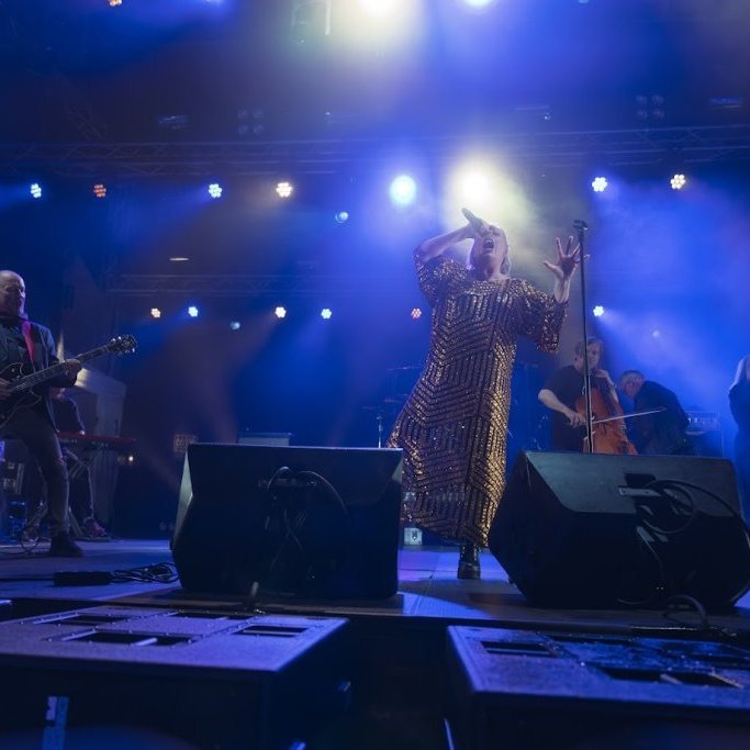 Akureyrarvaka 2025 - Lokaatriðið, stórtónleikar í Listagilinu á laugardagskvöldi. Mynd: Hilmar Friðjónsson