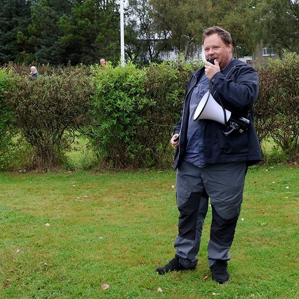 Akureyrar 2025 - Söguganga um Oddeyri með Arnóri Blika Hallmundssyni. Mynd: Skapti Hallgrímsson