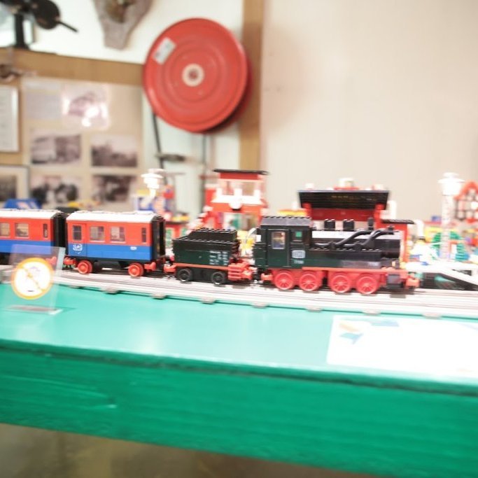 Akureyrarvaka 2025 - LEGO bær frá árunum 1978-1992 á Iðnaðarsafninu. Mynd: Hilmar Friðjónsson