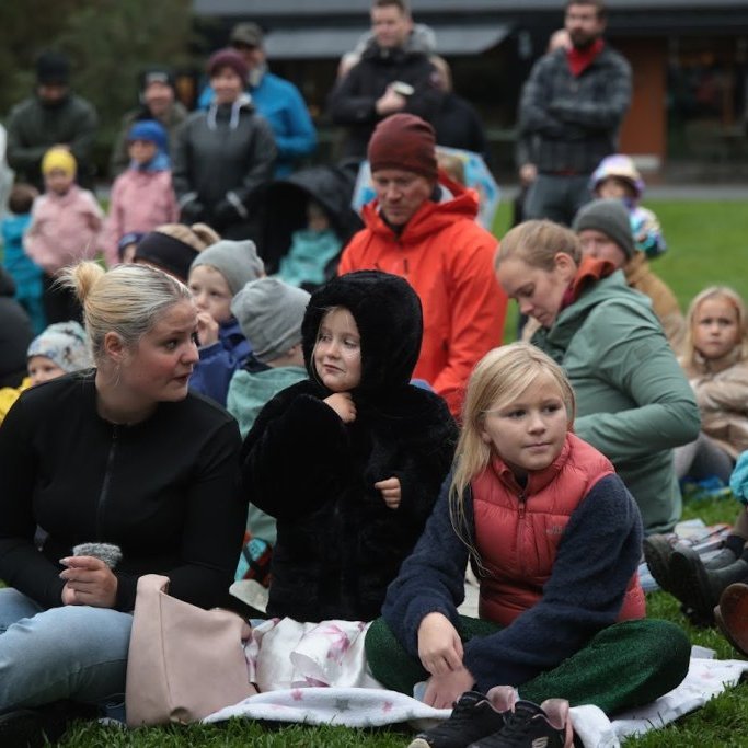 Akureyrarvaka 2025. Leikhópurinn Lotta í Lystigarðinum. Mynd: Hilmar Friðjónsson